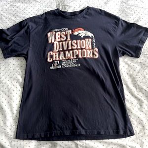Soft and Comfy! Broncos 2012 Division Champions XL T-Shirt